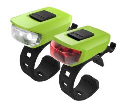 Osvetlenie set KLS VEGA USB, lime green